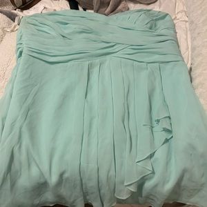 David’s Bridal Bridesmaid Dress, worn once mint